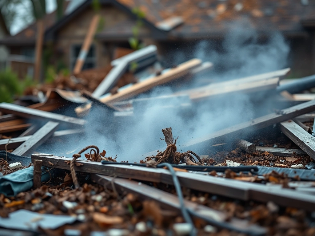 Storm and Natural Disaster Damage Cleanup