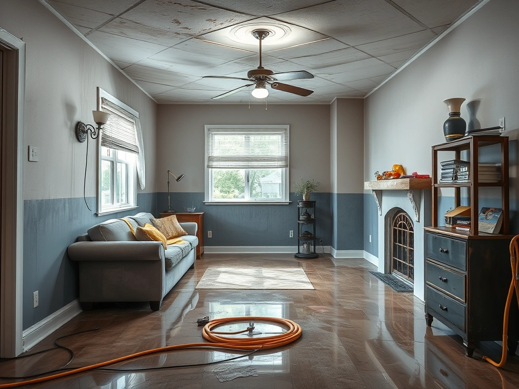 Lansing Michigan Water Damage Restoration