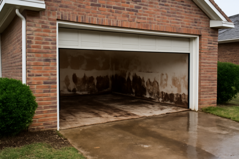 Garage Water Damage Cleanup